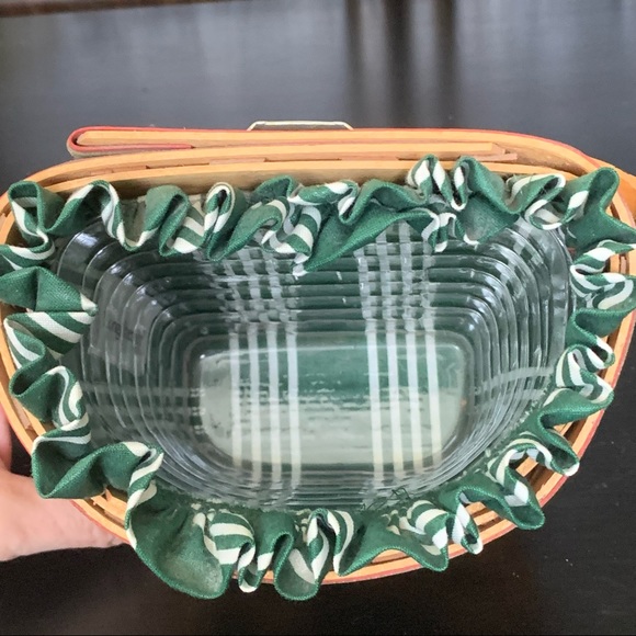 1998 Longaberger Hand Woven Swing Handle Wall Basket - Picture 12 of 16